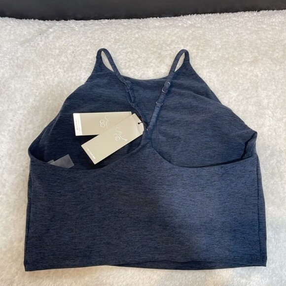 CALIA Women's LustraLux Cross Back Crop Top - Picture 6 of 9